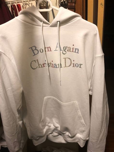 born again christian dior grailed|Born Again Christian Dior Hoodie .